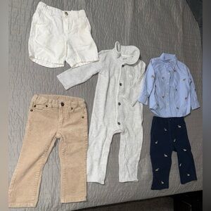 Janie & Jack boy’s bundle size 12-2T